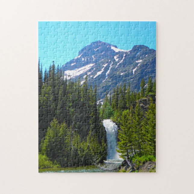 Glacier Nationalpark Pussel (Vertikal)