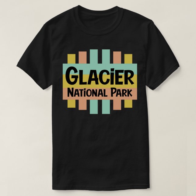 Glacier nationalpark t shirt (Design framsida)