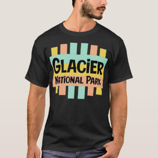 Glacier nationalpark t shirt