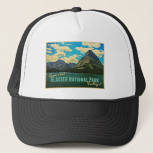 Glacier nationalpark truckerkeps