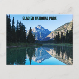 Glacier nationalpark vykort