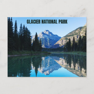 Glacier nationalpark vykort