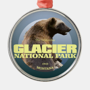 Glacier NP (Wolverine) WT Julgransprydnad Metall