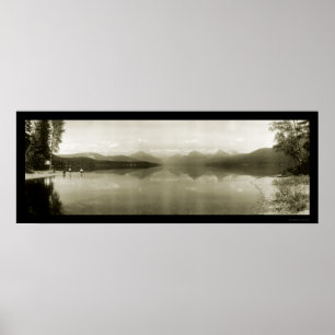 Glacier Park MT Photo 1916 Poster