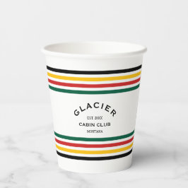Glacier Park Stugklubb Anpassad Kam Stripe