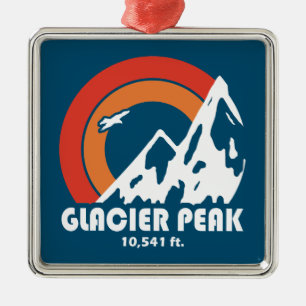Glacier Peak Sol Eagle Julgransprydnad Metall