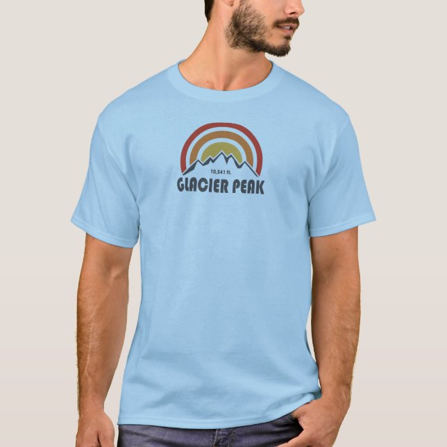 Glacier Peak, Washington T Shirt (Framsida)