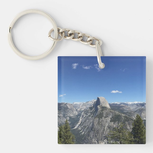 Glacier Point Half Dome Yosemite Färg Foto (Framsidan)