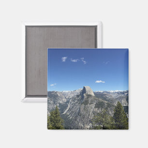Glacier Point Half Dome Yosemite Färg Foto Magnet
