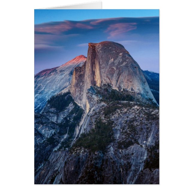 Glacier Point Hälsningskort (Framsidan)