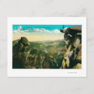 Glacier Point, Halvdome och Yosemite Valley Vykort