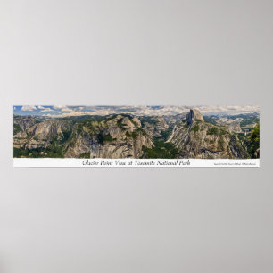 Glacier Point View på Yosemite Poster