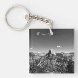 Glacier Point Yosemite Svart och Vitt Fotografi