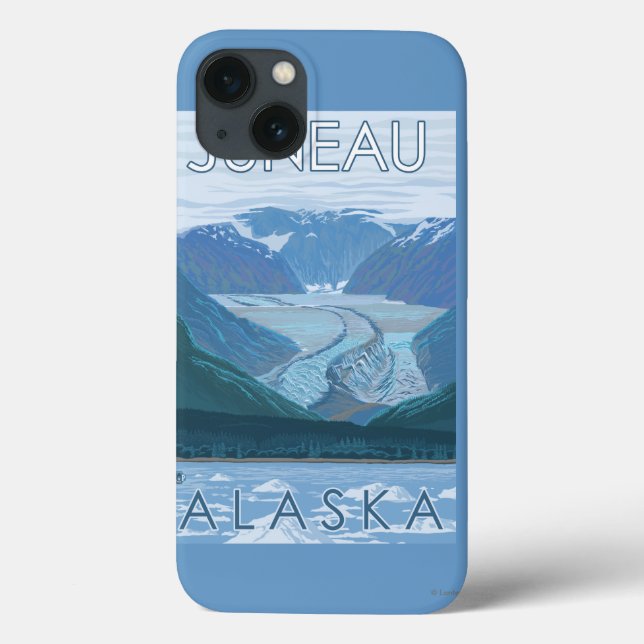 Glacier Scene - Juneau, Alaska (Baksida)
