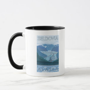 Glacier Scene - Seldovia, Alaska Mugg