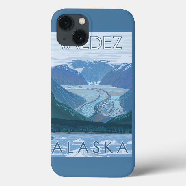 Glacier Scene - Valdez, Alaska (Baksida)