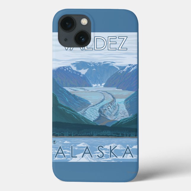 Glacier Scene - Valdez, Alaska (Baksida)