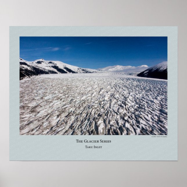 Glacier Series - Taku Inlet 218 Poster (Framsidan)