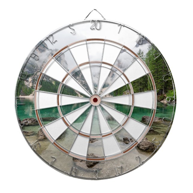 Glacier Sjö i Rocky mountains Darttavla (Framsidan)