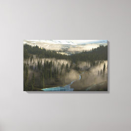 Glacier Valley Canvastryck