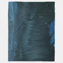 Glacier Valley (Moonlit) Fleecefilt