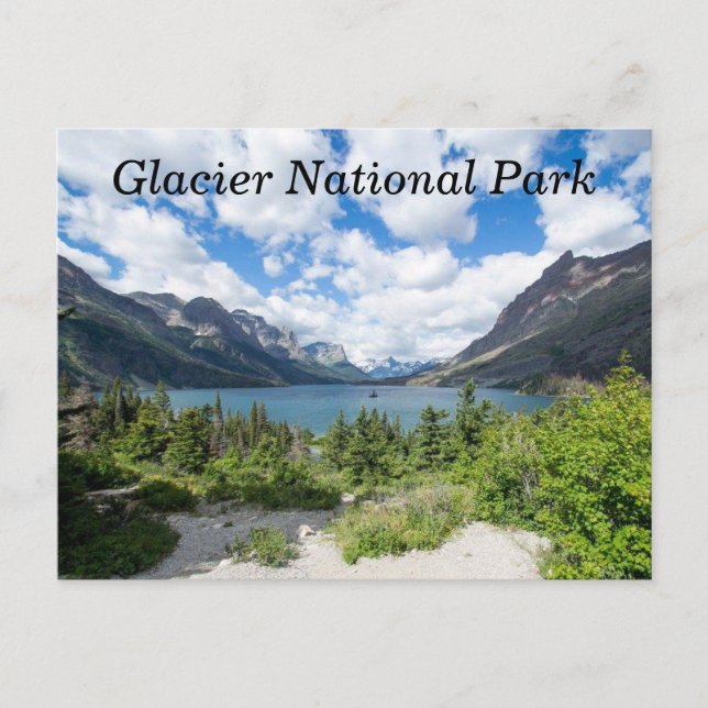 Glacier vycard vykort (Framsida)