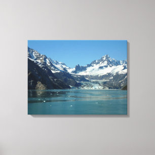 GlacierMatat Vatten i Alaska Canvastryck