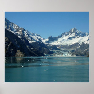 GlacierMatat Vatten i Alaska Poster