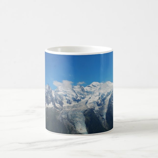 Glaciers on Mont Blanc Kaffemugg (Center)