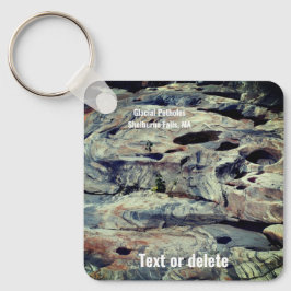 Glacipotholes Shelburne Falls MORSA Nyckelring