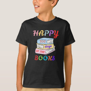 GLAD 100 DAGAR AV BÖCKERNAS FÖRSTA SKOLDAG T SHIRT