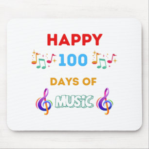 Glad 100 dagar av musik musmatta