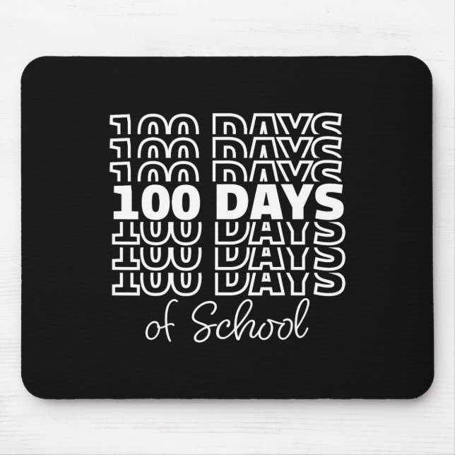 Glad 100 Dagar På Skolan 100:e Skoldagen Undervisa Musmatta (Framsidan)