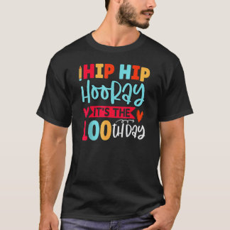 Glad 100 dagar på skolan förskolelärare pojkar t shirt