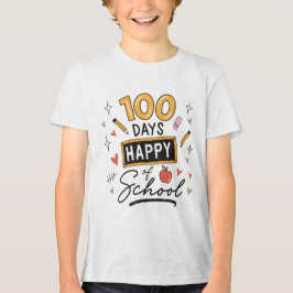 Glad 100 dagars skola lärare förskola t shirt