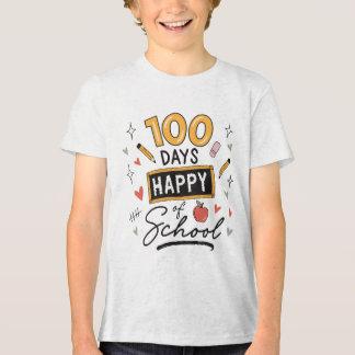 Glad 100 dagars skola lärare förskola t shirt
