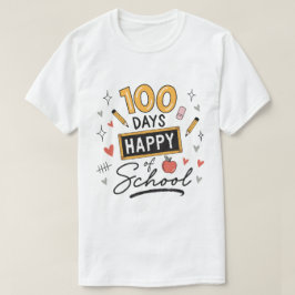 Glad 100 dagars skola lärare förskola t shirt