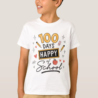 Glad 100 dagars skola lärare förskola t shirt