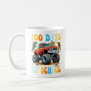 Glad 100 dagars skola monstertruck  kaffemugg
