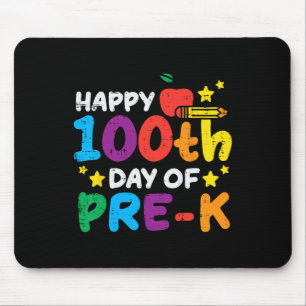 Glad 100:e dag på förskolan Apple 100 dagar skolka Musmatta