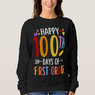 Glad 100:e dag på första klass söta Skola 1:a kla T Shirt