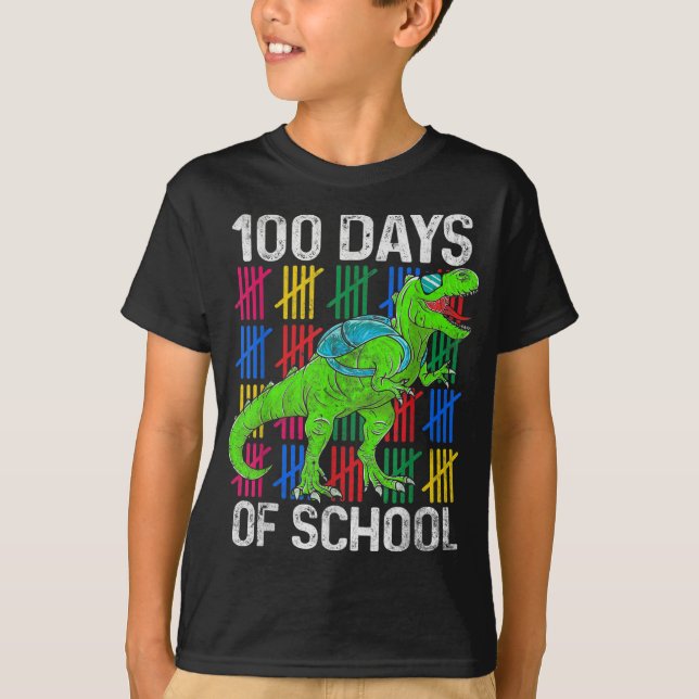 Glad 100:e skoldagen t shirt (Framsida)