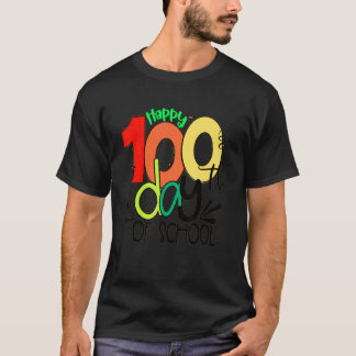 Glad 100 Skoldagar 100:e Skoldagen Undervisa T Shirt