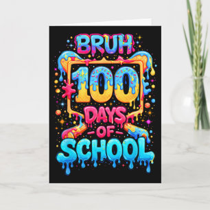 Glad 100 Skoldagar Baseball Drip 100:e dagen O Kort