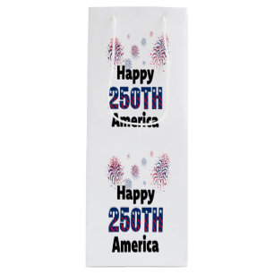 Glad 250-årsdag Amerika Patriotiska Juli 4
