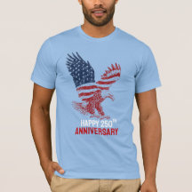 Glad 250-årsdag Amerika Patriotiska Örn