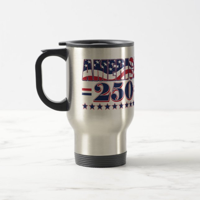 Glad 250-årsdag Amerika Resemugg (Vänster)
