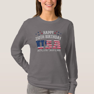 Glad 250-årsdag USA 4e juli T Shirt