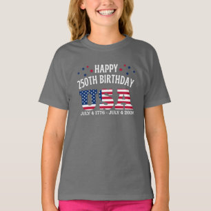 Glad 250-årsdag USA T Shirt