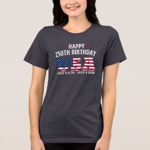 Glad 250-årsdag USA T Shirt
